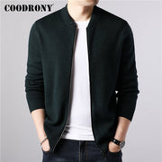 Men's Cashmere Warm Wool Cardigan Sweater Jacket