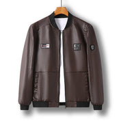 Top Grade Men's Faux PU Leather Jacket